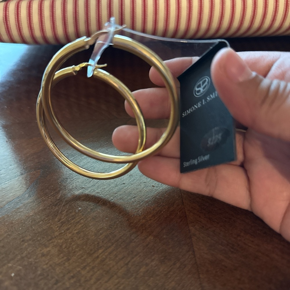 Gold Hoop Earrings